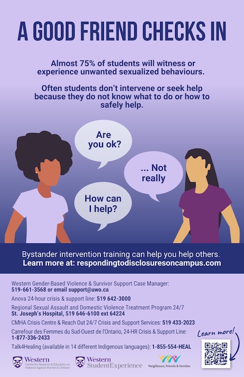 A good friend is ready to intervene