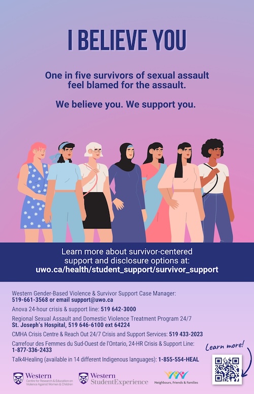 I believe you - sexual assault